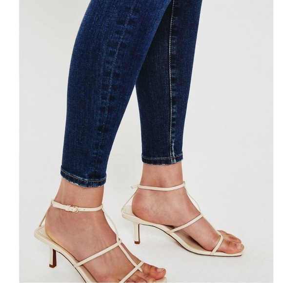 AG Legging Super Skinny Blue Jeans 25R Y2K - Picture 11 of 15